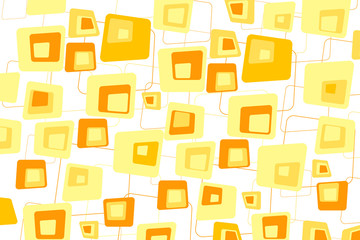 pop art orange Tapetenmuster