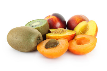 Kiwi brugnon et abricot