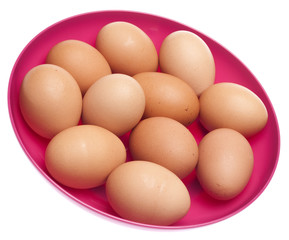 Bowl of Fresh Eggs