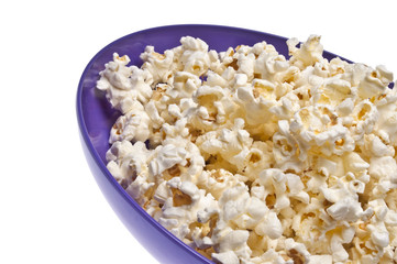 Popcorn Close Up Border Image
