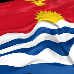 Obraz premium Kiribati flag picture