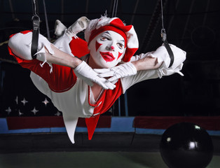 Circus air acrobat