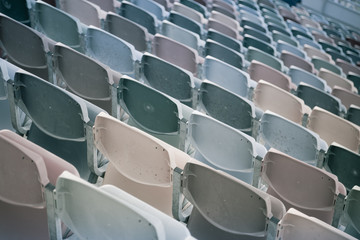 Fototapeta premium Retro Stadium Seats