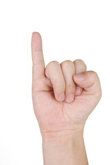 Obraz premium hand