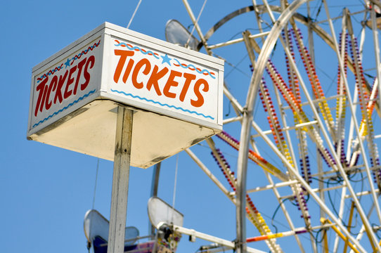 Tickets at Ferris Wheel