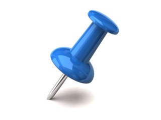 Blue pin