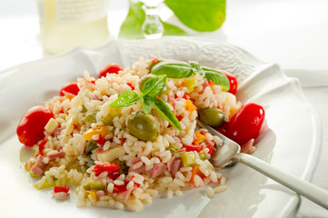 rice salad - insalata di riso