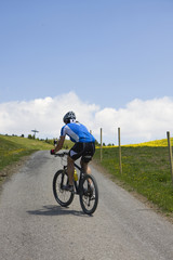 Obraz premium mountain bike