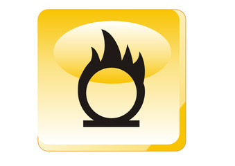 Warnung - Brandfördernd