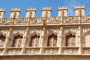 Fototapeta premium Lonja de la seda of Valencia