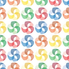 Seamless vivid swirl pattern