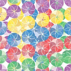 Seamless vivid pattern