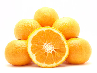 Tangerines and orange