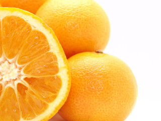 Tangerines and orange