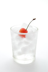 サクランボとソーダ