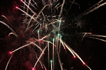 Obraz premium feux artifice