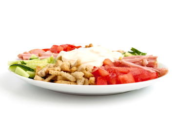 salad in a bowl