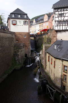 Wasserfall der Leuk in Saarburg