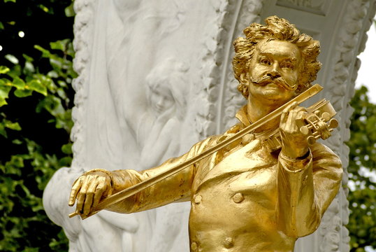 The Statue of Johann Strauss
