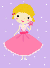a cute princess