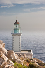 Fototapeta na wymiar Tenaro Lighthouse