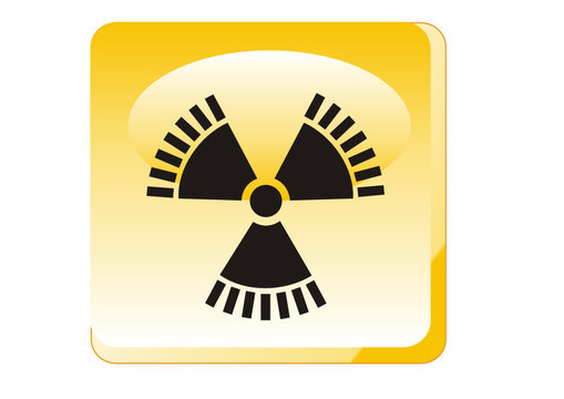 Warnung - Radioaktive Strahlung