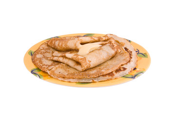 Pancakes with a butter