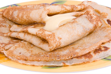 Pancakes with a butter