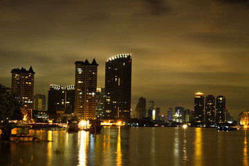 City at night,bangkok