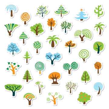 Tree Icon Set
