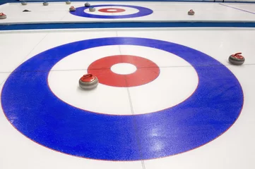 Deurstickers Curling © Max Tactic