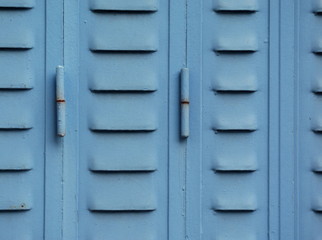 Volets bleus