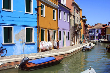 Burano,venezia - obrazy, fototapety, plakaty