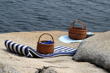 Badeplatz / Picknickplatz am Fjord