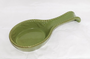Green Spoon Holder