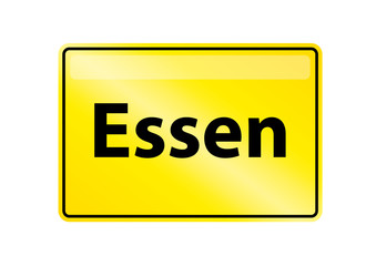 Ortsschild Essen