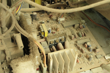 Electronic payments in the dust.