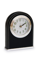 Table clock isolated on the white background