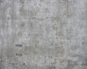 factory large dirty worn concrete wall with white