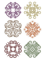 Vintage swatches set