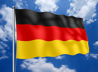 Deutschland-Fahne