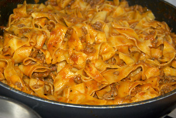 Tagliatelle al ragù