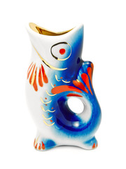 porcelain fish with open mouth © cristi180884