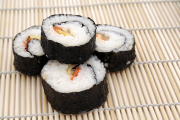 Rouleaux de riz japonais