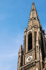 Fototapeta na wymiar Church Steeple Bell Tower