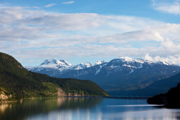 Fototapeta na wymiar Canadian lake