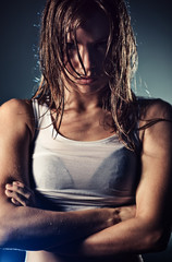 Young woman portrait