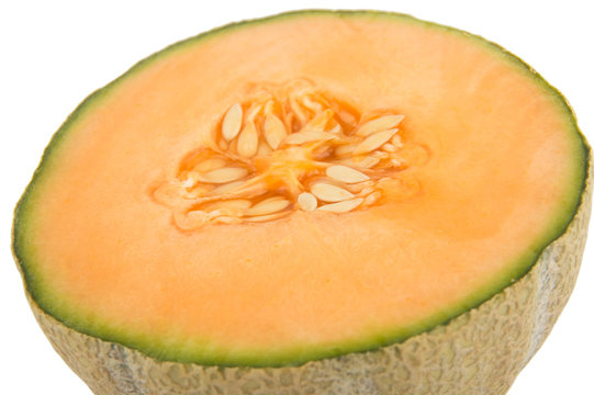 melon isolated on white background