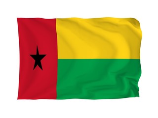 Flag of Guinea Bissau