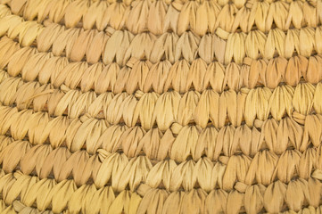 abstract texture of sisal